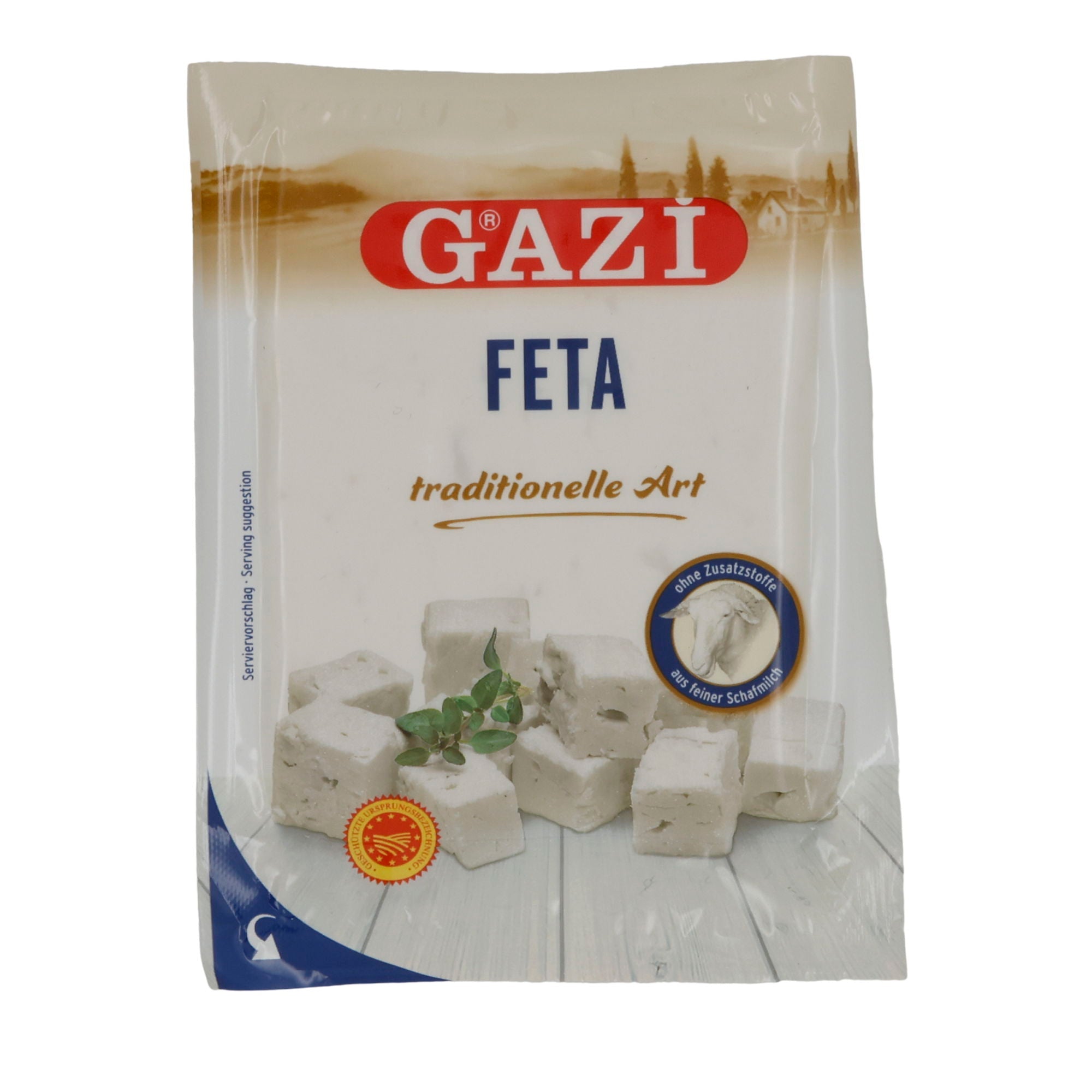 Feta Gazi | Traditionelle Art | Griechisch, aus Schafmilch | 150g GAZI
